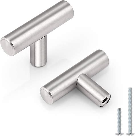 stainless steel 2 inch t bar cabinet pulls position|Probrico (25 Pack Stainless Steel T Bar Cabinet Pulls, 2.5 Inch .